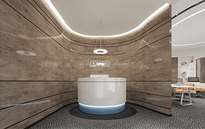 現(xiàn)代高級質(zhì)感的辦公會所