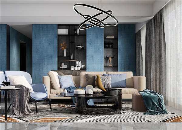 現(xiàn)代風(fēng)裝修樣板房