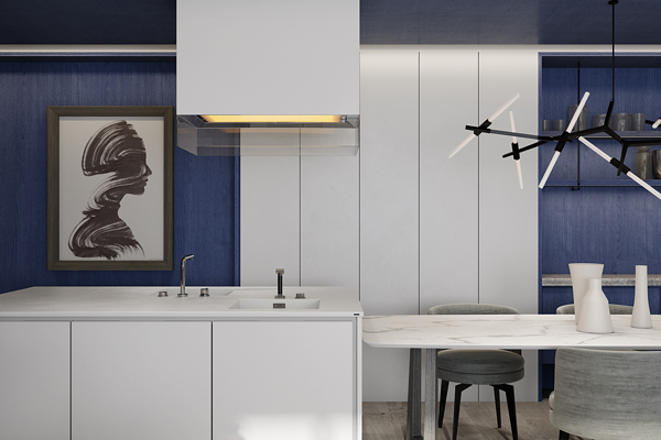 品擇金屬板家裝墻面效果圖