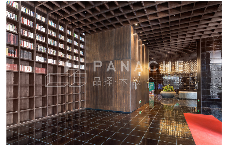 萬怡新華酒店金屬木飾面 萬怡新華酒店金屬木飾面