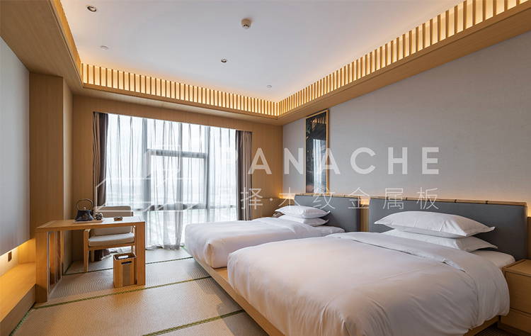 異國印象酒店木紋裝飾板案例圖