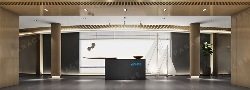 拉米黃古橡木紋酒店 · 新型墻體板材效果圖 (2)