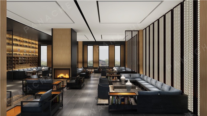 拉米黃古橡木紋酒店 · 新型墻體板材效果圖 (7)