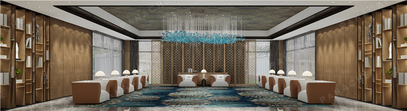 石紋與木紋搭配現(xiàn)代簡(jiǎn)約辦公室設(shè)計(jì)效果 (6)