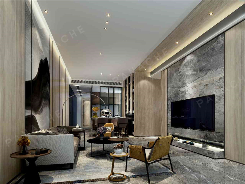 廣州黃生客廳裝修效果圖