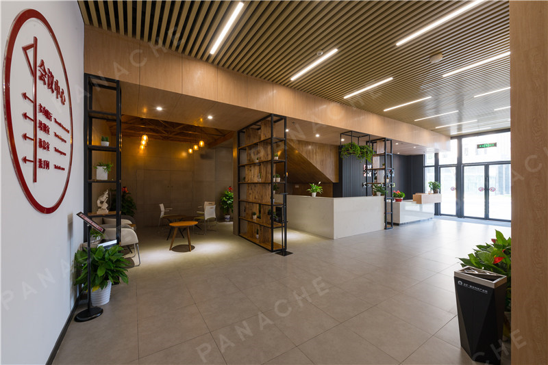 湖南中房共享會議室墻面裝飾案例 (5)