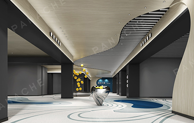 嘉賓大廈室內(nèi)扣板圖片