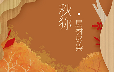 易潔實(shí)木秋日上新：豎紋實(shí)木紋理——秋狝·層林盡染