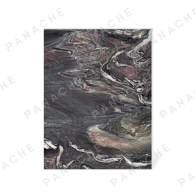 PMB0288-E 紫山水石紋金屬木飾面板（A）