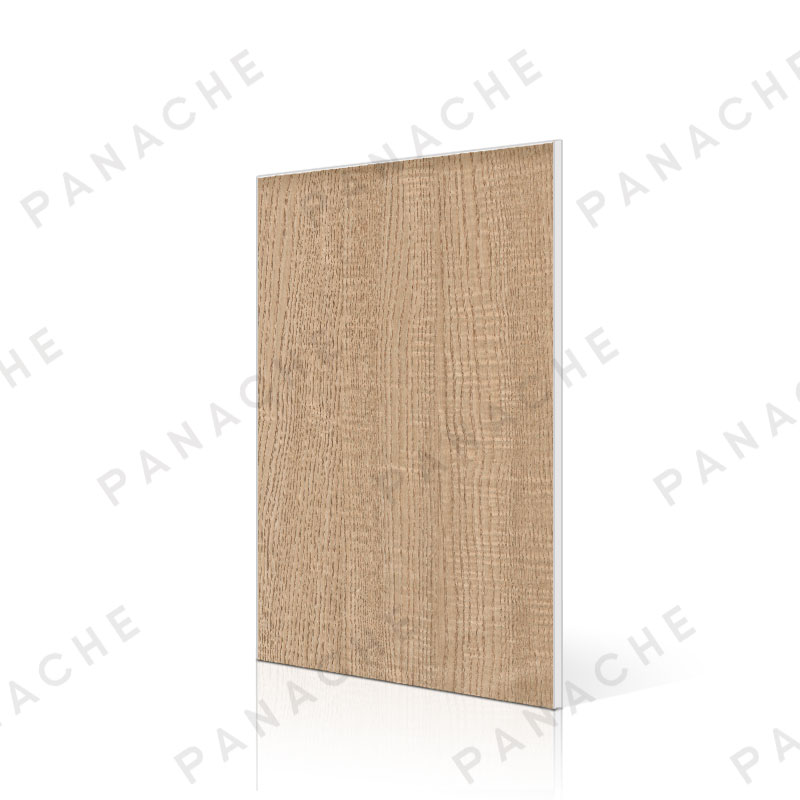 PW0628-E 原觸感幻彩風化黃橄欖木金屬木飾面