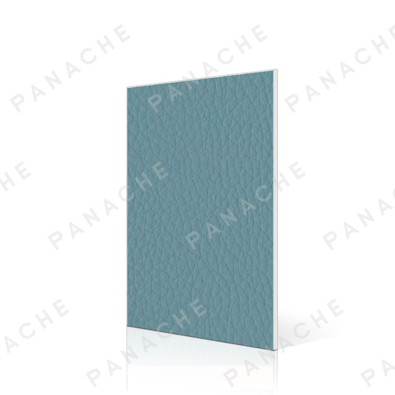 PW0400-T 綠色荔枝紋金屬木飾面