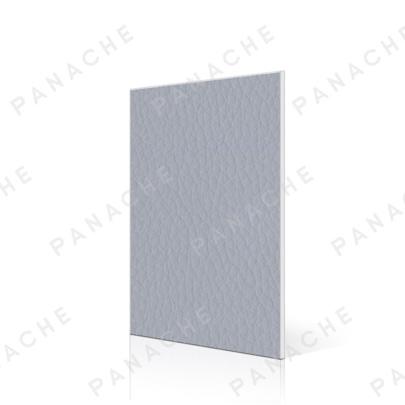 PW0399-T 灰色荔枝紋金屬木飾面