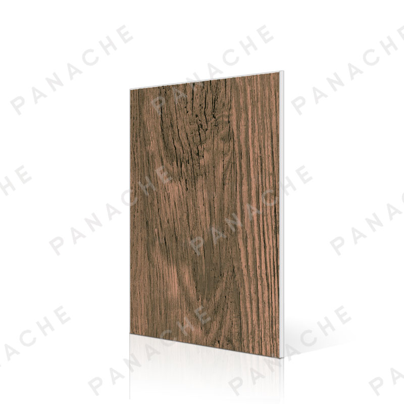 PWB0091-E 啞光仿古松木紋金屬木飾面