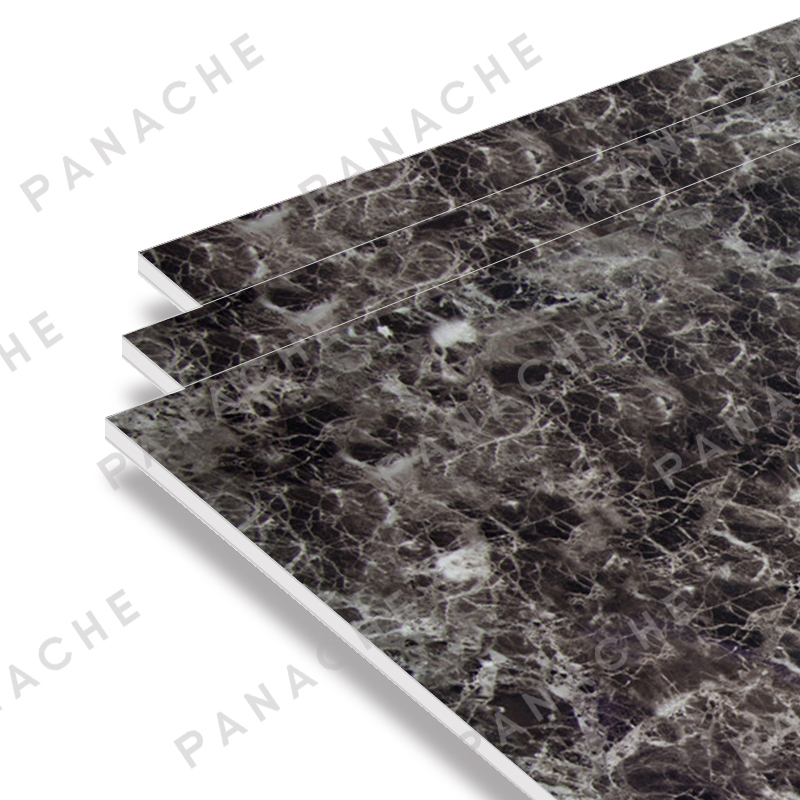 PMB0112-E 啡網(wǎng)大理石紋金屬木飾面