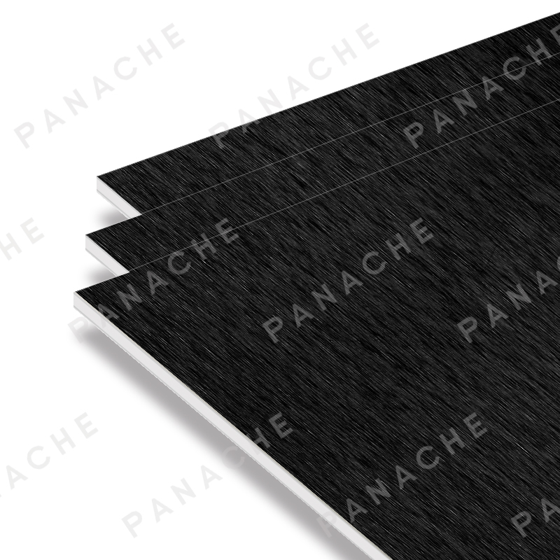 PBJ0324-F 黑拉絲金屬木飾面