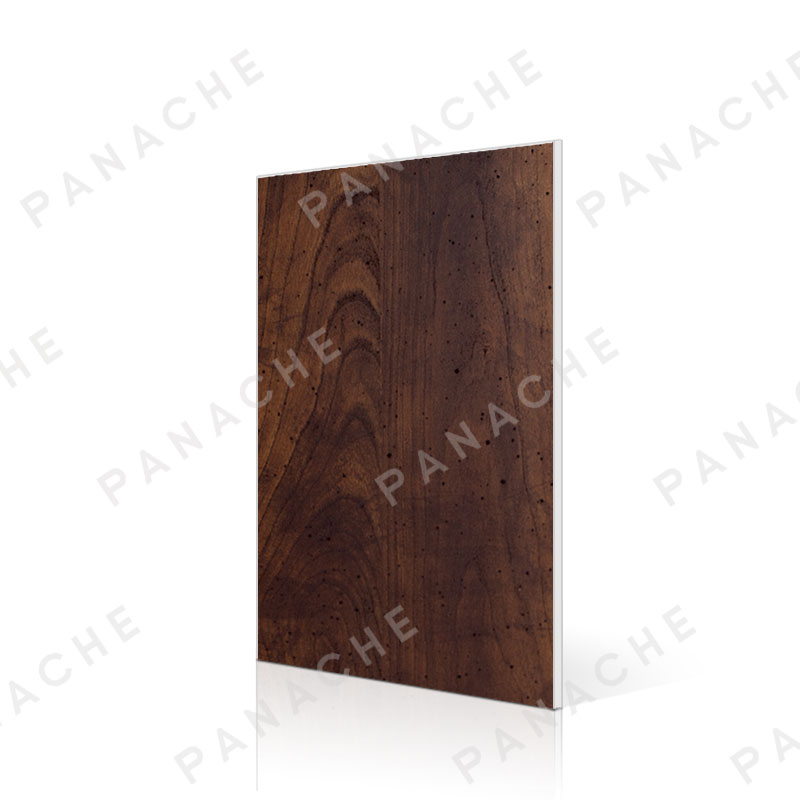 PWYM0199-T 壓紋藝術櫻桃木紋金屬木飾面板