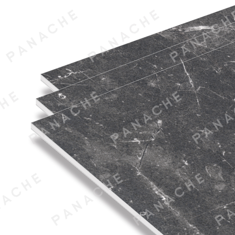 PMB0341-E 小石頭羅馬石深灰金屬木飾面板