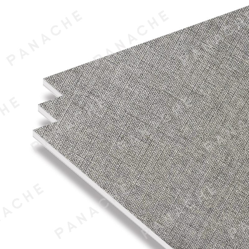 PCT0037-V 高級灰布紋金屬木飾面