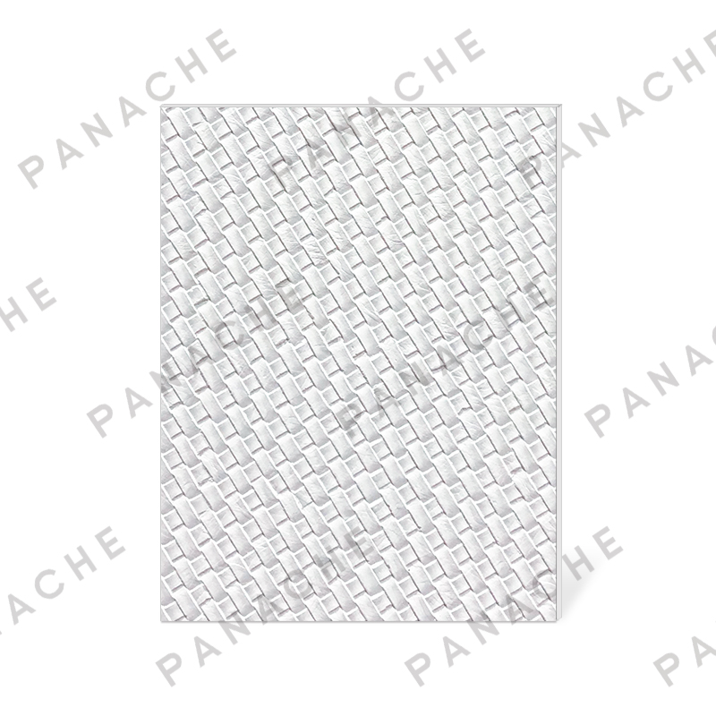 PW0369-T 純白編織紋金屬木飾面