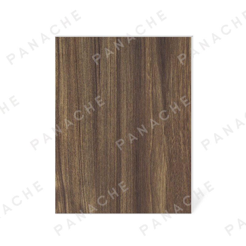 PWY0029-V 壓紋深色桃木紋金屬木飾面