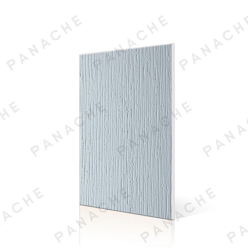 PB0420-F 銀拉絲流星雨壓花金屬木飾面