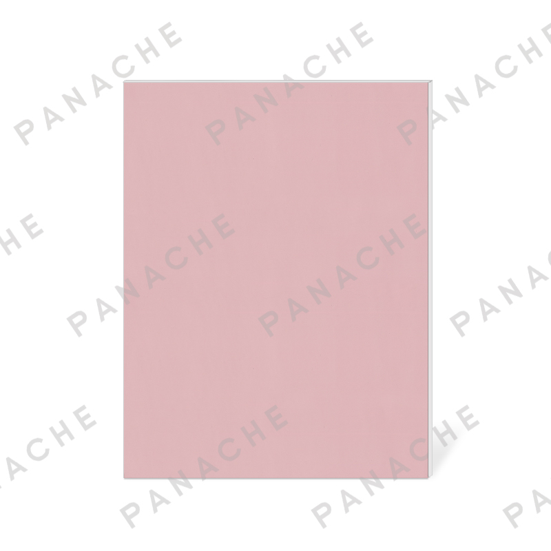 PO0485-E 霧啞素色千禧粉金屬木飾面