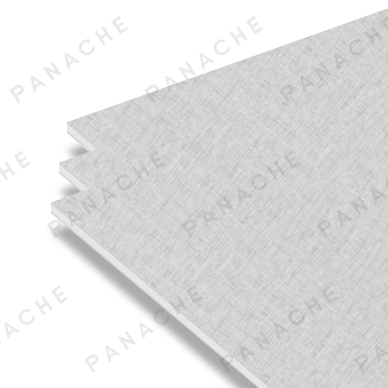 PC0394-V 壓紋灰布紋金屬木飾面